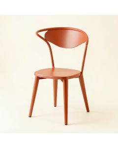 Laurel Dell Dining Chair - Terracotta (synthetic illustration; no displayed measurements)