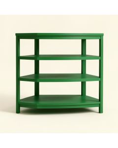 Oak Bluff Empty Seed-Starting Shelving Unit Without Lights - Green (synthetic illustration; no displayed measurements)