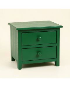 Oak Field Nightstand - Green (synthetic illustration; no displayed measurements)