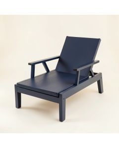 Brook Dell Outdoor Lounge Chair - Navy (synthetic illustration; no displayed measurements)