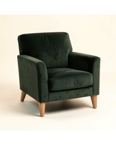 Martense 24 '' Wide Velvet Armchair (synthetic illustration; no displayed measurements)