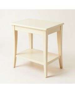 Rowan Canyon Side Table - Cream (synthetic illustration; no displayed measurements)