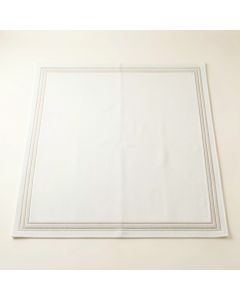 Birch Canyon Rectangular Outdoor Rug - White (synthetic illustration; no displayed measurements)