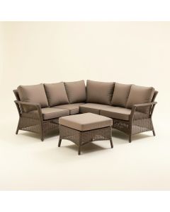 Ensor Outdoor 5 Piece Seating Group With Cushions (synthetic illustration; no displayed measurements)