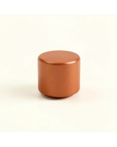 Laurel Crossing Cabinet Knob Without Packaging - Terracotta (synthetic illustration; no displayed measurements)