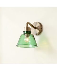 Aspen Arc Wall Sconce Mounted On A Plain Wall (synthetic illustration; no displayed measurements)