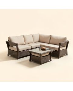 Baela Patio 3 Piece Seating Group With Cushions (synthetic illustration; no displayed measurements)