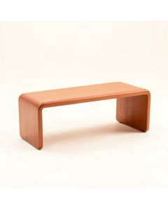 Holly Falls Indoor Bench - Terracotta (synthetic illustration; no displayed measurements)