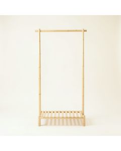 Alder Crest Empty Garment Rack - Ivory (synthetic illustration; no displayed measurements)