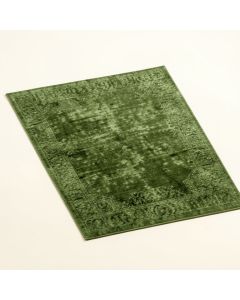 Patinated Look Green Area Rug (synthetic illustration; no displayed measurements)
