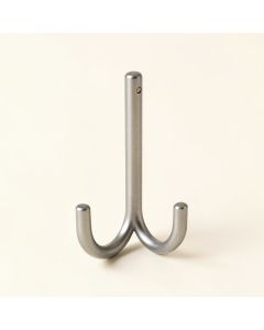 Double Robe Wall Mounted Towel Hook (synthetic illustration; no displayed measurements)