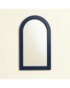 Cliff Crest Framed Wall Mirror - Navy (synthetic illustration; no displayed measurements)