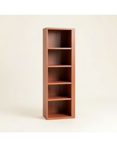 Bay Bend Narrow Cubby Tower - Terracotta (synthetic illustration; no displayed measurements)