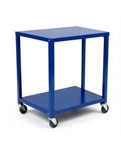 Ridge Edge Empty Rolling Workshop Cart - Blue (synthetic illustration; no displayed measurements)
