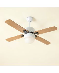 52 '' Theron 5 - Blade Standard Ceiling Fan With Light Kit Included (synthetic illustration; no displayed measurements)