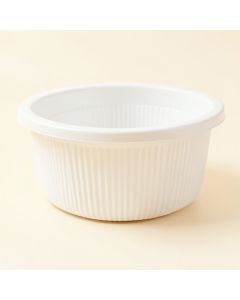 Holly Crest Empty Storage Basket - White (synthetic illustration; no displayed measurements)