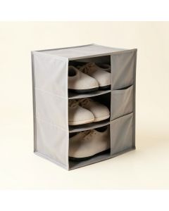 Non-Woven Rack 36 Pair Shoe Storage Cabinet (synthetic illustration; no displayed measurements)