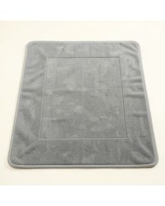 Dune Bluff Bath Mat - Gray (synthetic illustration; no displayed measurements)