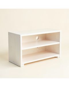 Carnes Corner Tv Stand For Tvs Up To 55 '' (synthetic illustration; no displayed measurements)