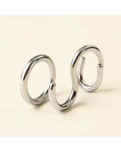 Metal Shower Curtain Hooks Rings (synthetic illustration; no displayed measurements)