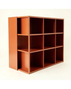 Willow Arc Desktop Shelving Unit (synthetic illustration; no displayed measurements)