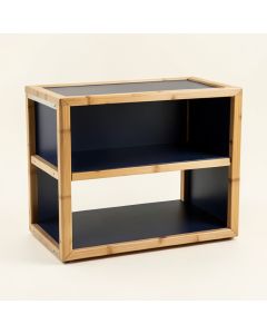 Elm Arc Empty Mug-Storage Cabinet Insert (synthetic illustration; no displayed measurements)