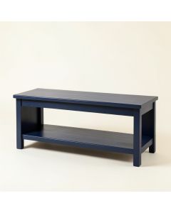 Harbor Arc Indoor Bench (synthetic illustration; no displayed measurements)