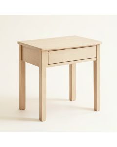River Bridge Side Table - Beige (synthetic illustration; no displayed measurements)
