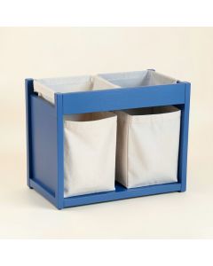 Alder Brook Laundry Sorting Station With Plain Removable Bags - Blue (synthetic illustration; no displayed measurements)