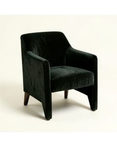 Stovall Velvet Upholstered Side Chair (synthetic illustration; no displayed measurements)