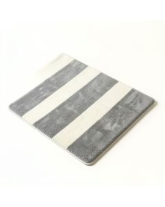 Faded Stripes Memory Foam Bath Rug (synthetic illustration; no displayed measurements)