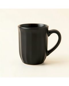 Stone Bend Ceramic Mug - Black (synthetic illustration; no displayed measurements)