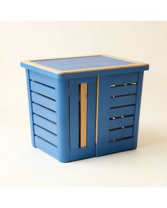 Birch Bluff Laundry Hamper - Blue (synthetic illustration; no displayed measurements)