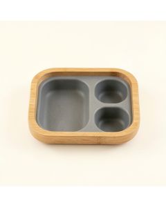 Aspen Bluff Empty Pantry Drawer Organizer Insert - Gray (synthetic illustration; no displayed measurements)