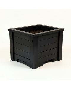 Harbor Brook Closed Garden Compost Bin - Black (synthetic illustration; no displayed measurements)