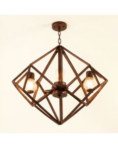 Parisa Unique Statement Geometric Chandelier (synthetic illustration; no displayed measurements)