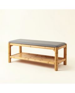 Heath Falls Indoor Bench - Gray (synthetic illustration; no displayed measurements)