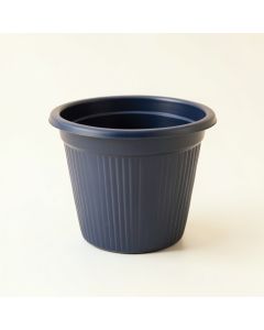 Laurel Crest Empty Planter - Navy (synthetic illustration; no displayed measurements)