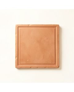 Ash Bridge Uninstalled Square Decorative Tile - Terracotta (synthetic illustration; no displayed measurements)