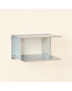 Emeli 12 '' W X 25 '' H X 5 '' D Wall Mounted Bathroom Shelves (synthetic illustration; no displayed measurements)