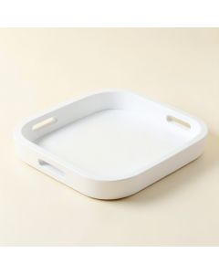 Spruce Crossing Serving Tray - White (synthetic illustration; no displayed measurements)