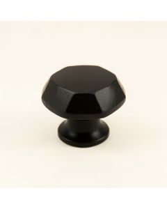Hazel Crossing Cabinet Knob Without Packaging - Black (synthetic illustration; no displayed measurements)