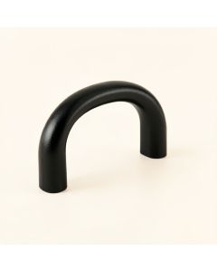 Moss Bend Cabinet Handle Without Packaging - Black (synthetic illustration; no displayed measurements)