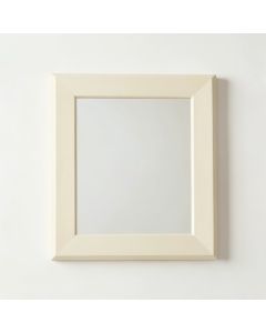 River Bend Framed Wall Mirror - Cream (synthetic illustration; no displayed measurements)