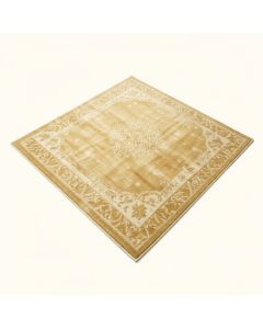 Charter Abstract Cream/Gold Area Rug (synthetic illustration; no displayed measurements)