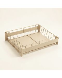 Dune Fold Empty Under-Desk Cable Tray - Beige (synthetic illustration; no displayed measurements)