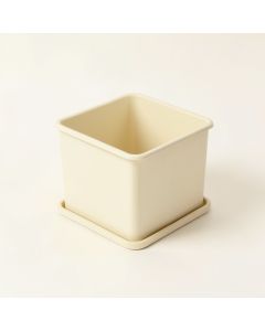 Wren Bend Empty Planter - Ivory (synthetic illustration; no displayed measurements)