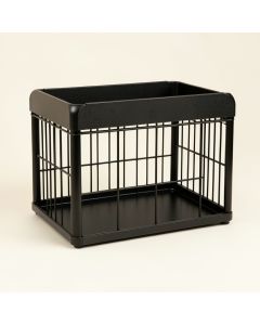 Heath Arc Empty Furniture-Style Pet Crate (synthetic illustration; no displayed measurements)