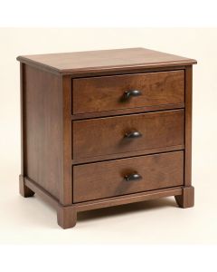 Preston Ridge 3 Drawer Nightstand (synthetic illustration; no displayed measurements)
