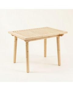 Birch Bend Patio Table - Ivory (synthetic illustration; no displayed measurements)